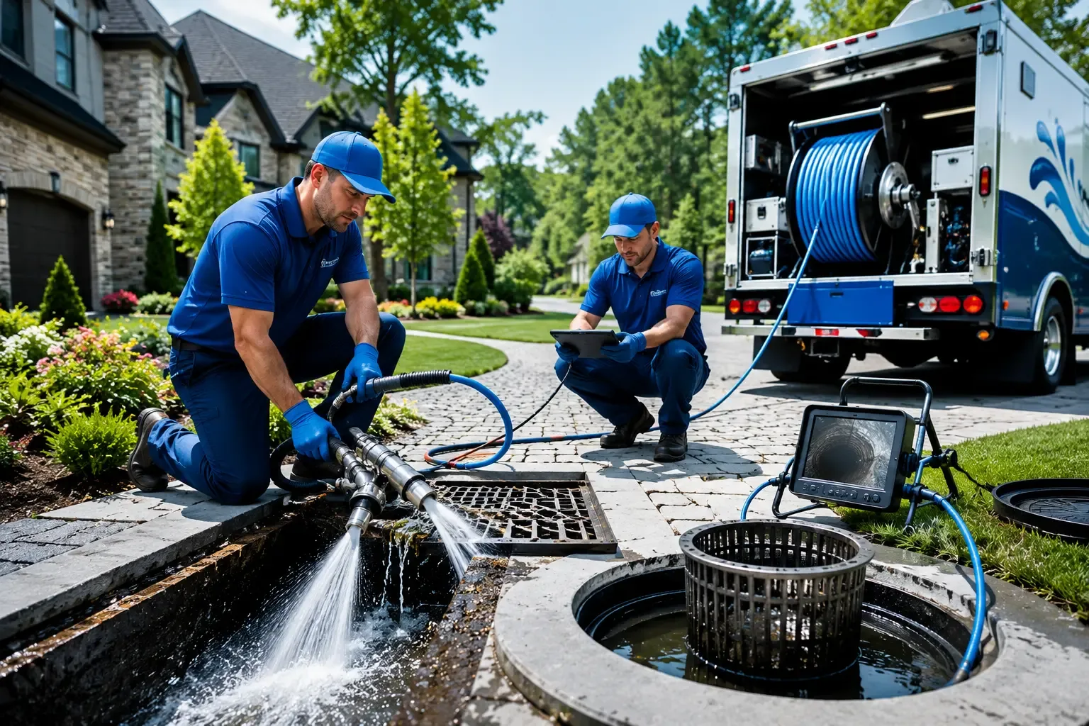 Local outdoor drain cleaning professionals in Dunreith, IN