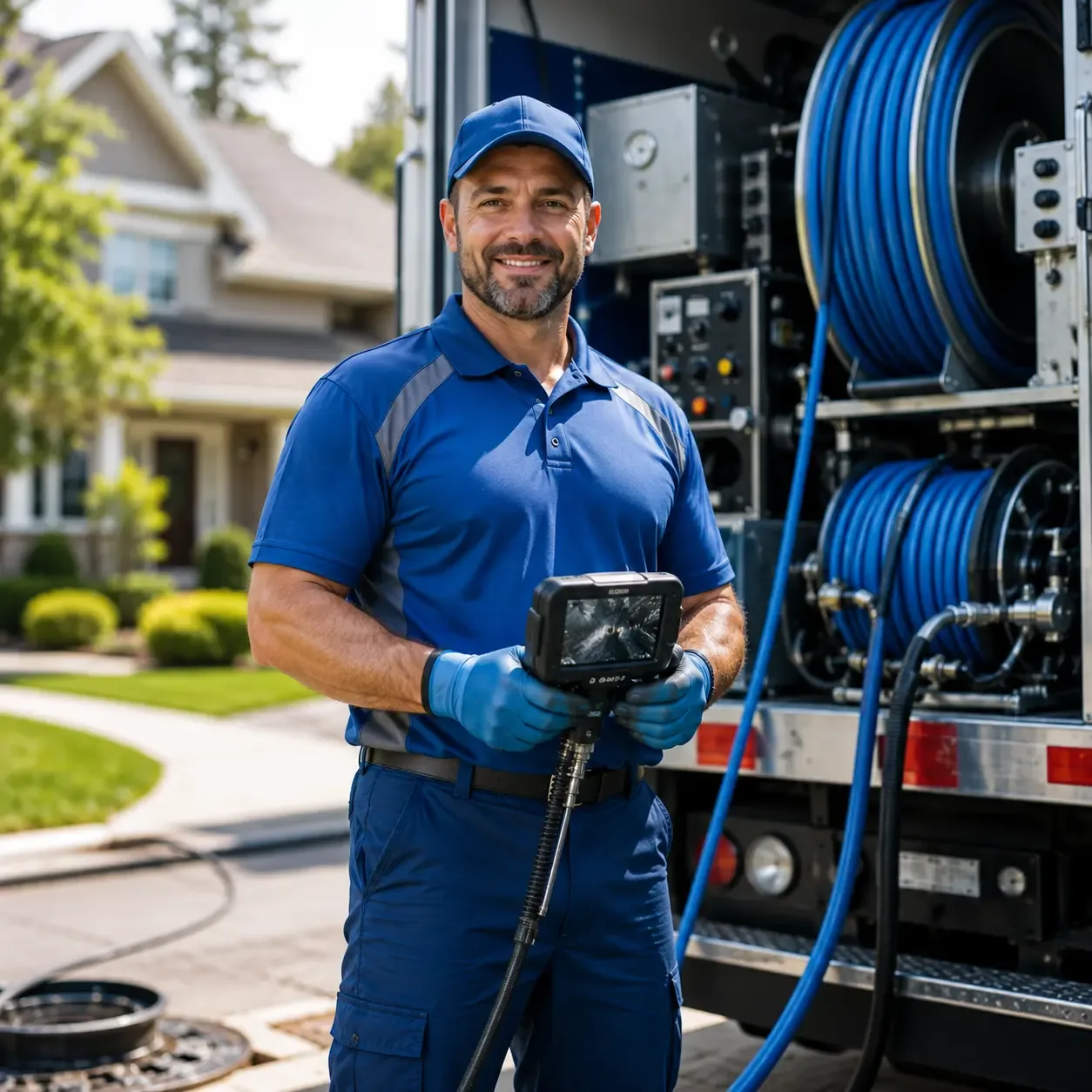 Local outdoor drain cleaning specialists in Dunreith, IN
